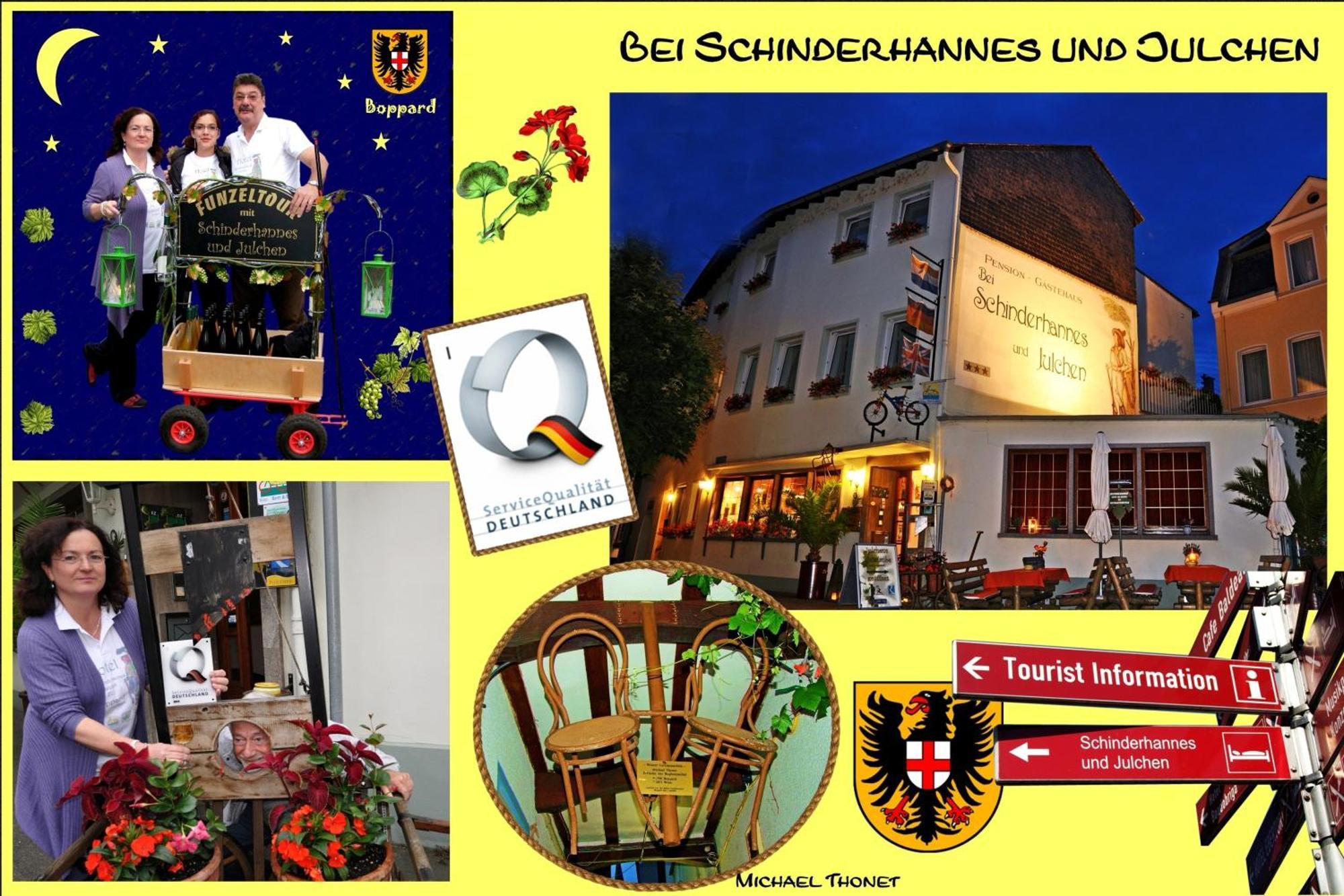 Pension Bei Schinderhannes Und Julchen Boppard Extérieur photo